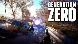 Они были киборги, они заполонили | Generation Zero в 4Dкоопе - ТемаДашаТаня