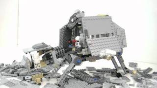 AT AT WALKER Lego Star Wars Stop Motion Review Set 8129