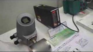 日本エンジニア（株）の電磁流量計・産業用コンピュータ（ライト電業オリジナル展示会2007より）