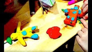 Роботы из пластилина