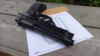 KSC M9 ハードキックVer ガスガン M92F レビュー＆試射 東京マルイ