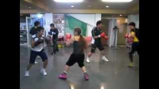 2012年11月1日（木）尼崎市ボクシングジム　エアーボクシング