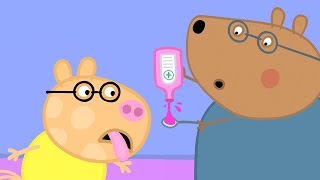 Peppa Pig Świnka Peppa po Polsku | Chory | Bajki Po Polsku