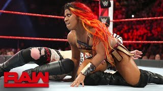Sasha Banks vs. Ember Moon vs. Ruby Riott - Money in the Bank Qualifying Match: Raw, May 7, 2018