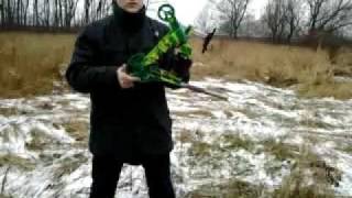 Compact compound bow "ШОРОХ"  -  "RUSTLE"..компактный блочный лук