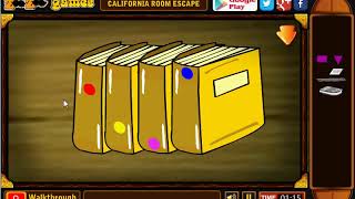 California Room Escape walkthrough