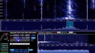 Радиохулиганы на 3МГц на китайский SDR приёмник БЕЗ конвертера!