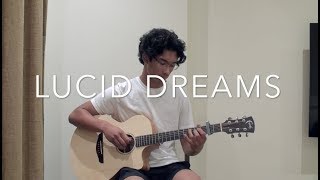 Lucid Dreams -Juice Wrld - [FREE TABS] Fingerstyle Guitar Cover