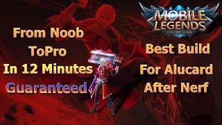 Mobile Legends Best Build For Alucard After Nerf | Guide