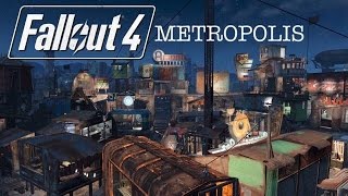 Fallout 4 - 'METROPOLIS' The Castle, PS4 Mega Build