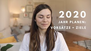 2020 planen: Vorsätze + Ziele einhalten
