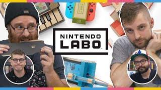 NINTENDO LABO, c'est COMPLIQUÉ! (avec GaboomFilms)