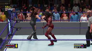 WWE 2K18 - Victoria Reeves VS Stephanie McMahon + Rivalry