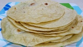 Receta como Hacer Tortillas de Harina