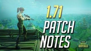 Fortnite Battle Royale - 1.7.1 Patch Notes