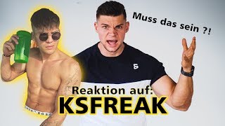 Meine Reaktion auf: KSFREAK 3 MONATE TRANSFORMATION ? | SMARTGAINS