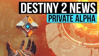 DESTINY 2 NEWS UPDATE! - Private Alpha, Arcstrider Abilities Detailed & Beta Release Hints!
