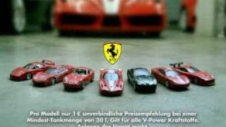 Die neuen Ferrari-Modellautos von Shell