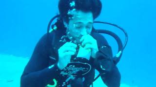 Underwater drinking