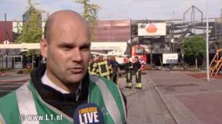 10-09-2008 Grote brand  woonboulevard heerlen 2 van 2