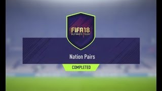 NATION PAIRS SBC #FIFA18 ULTIMATE TEAM #PATHTOGLORY