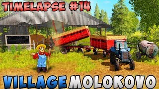 Farming simulator 17 Timelapse Village Molokovo  ep#14