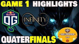 OG.SEED VS INFINITY GAME 1 Hainan Master Invitational EU Qualifier