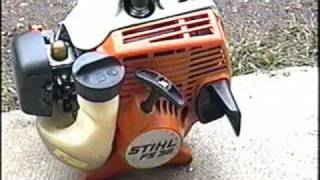 Easy Repair on STIHL FS38 Grass Trimmer - Clogged Spark Arrester