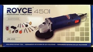 УШМ/Мини Болгарка ROYCE JM 450/Гравер(Обзор)