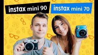 INSTAX MINI 90 И INSTAX MINI 70 // СРАВНЕНИЕ КАМЕР