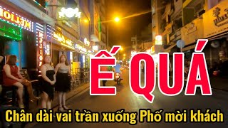 Nhiều nơi ăn chơi mua sắm Đêm ở Sài Gòn ế ẩm nhân viên tràn xuống phố tìm khách