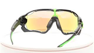 OAKLEY×ICRX NXT 度付スポーツサングラス製作例 JAWBREAKER 【360°】