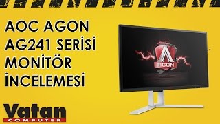 AOC AGON AG241QX &  AG241QG Gaming Monitör İncelemesi