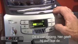Philips Saeco Intelia видео обзор (nl)