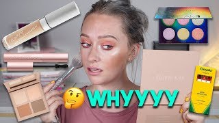 Giving Products I HATE A Second Chance!! WHYYYY | JkissaMakeup