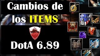 Dota 1 - Cambios de los Items del nuevo mapa 6.89