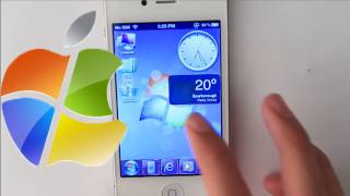 Windows 7 on the iPhone/iPod Touch (dreamboard+aero)