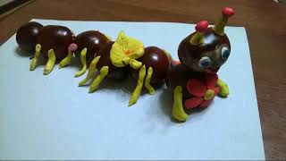 поделки из каштанов / поделки своими руками