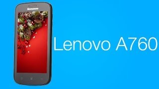Lenovo A760 Видео обзор от SmallPrice.com.ua
