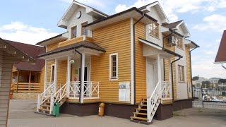 01. Саратов строительство под ключ - Коттедж каркасный Сварог 10,7х11,0м
