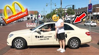 McDonalds PRANK | Mit dem TAXI durch den McDrive | FLEX IT