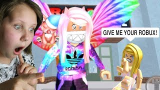 Fake Girlfriend wants my Robux!! Ruby Rube Roblox Pranks