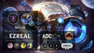 Ezreal ADC vs Sivir - NA Master Patch 9.8