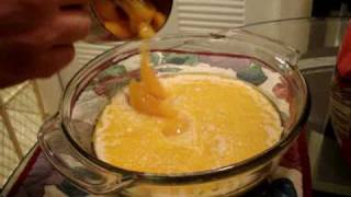 My Homemade Peach Cobbler