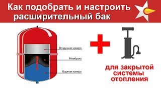 Правильный подбор и настройка расширительного бака