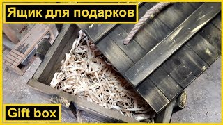 Ящик для подарков.  Ящик для вина | Gift box. Wine box | VENKO wood