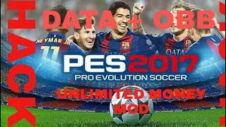 Hack Pes 2017 game APK + obb unlimited money mod