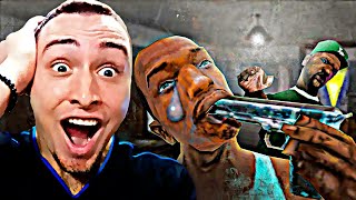 SLIDAN - О ЧЕМ БЫЛА GTA: SAN ANDREAS? (ВТОРАЯ ЧАСТЬ) | РЕАКЦИЯ
