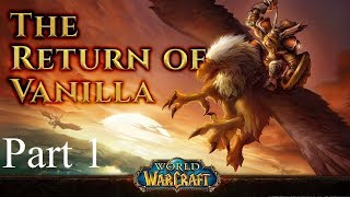 Classic World of Warcraft Lights Hope || Human Paladin (#1)