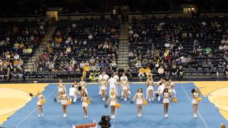 2015 University of Toledo Cheerleading Half Time Performance